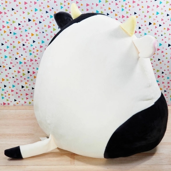 Squishmallow Connor the Cow 16" Farm Pal Squad Ultrasoft Stuffed Toy Plush NWT - Picture 3 of 12